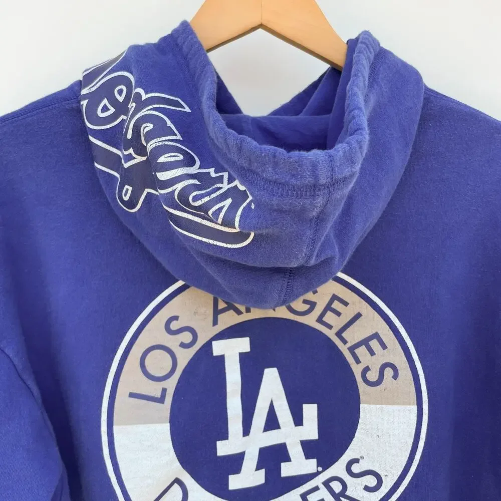Dodgers Mitchell Ness‎ 100 Years Sweatshirt Hoodie Embroidered Patches 88 Series